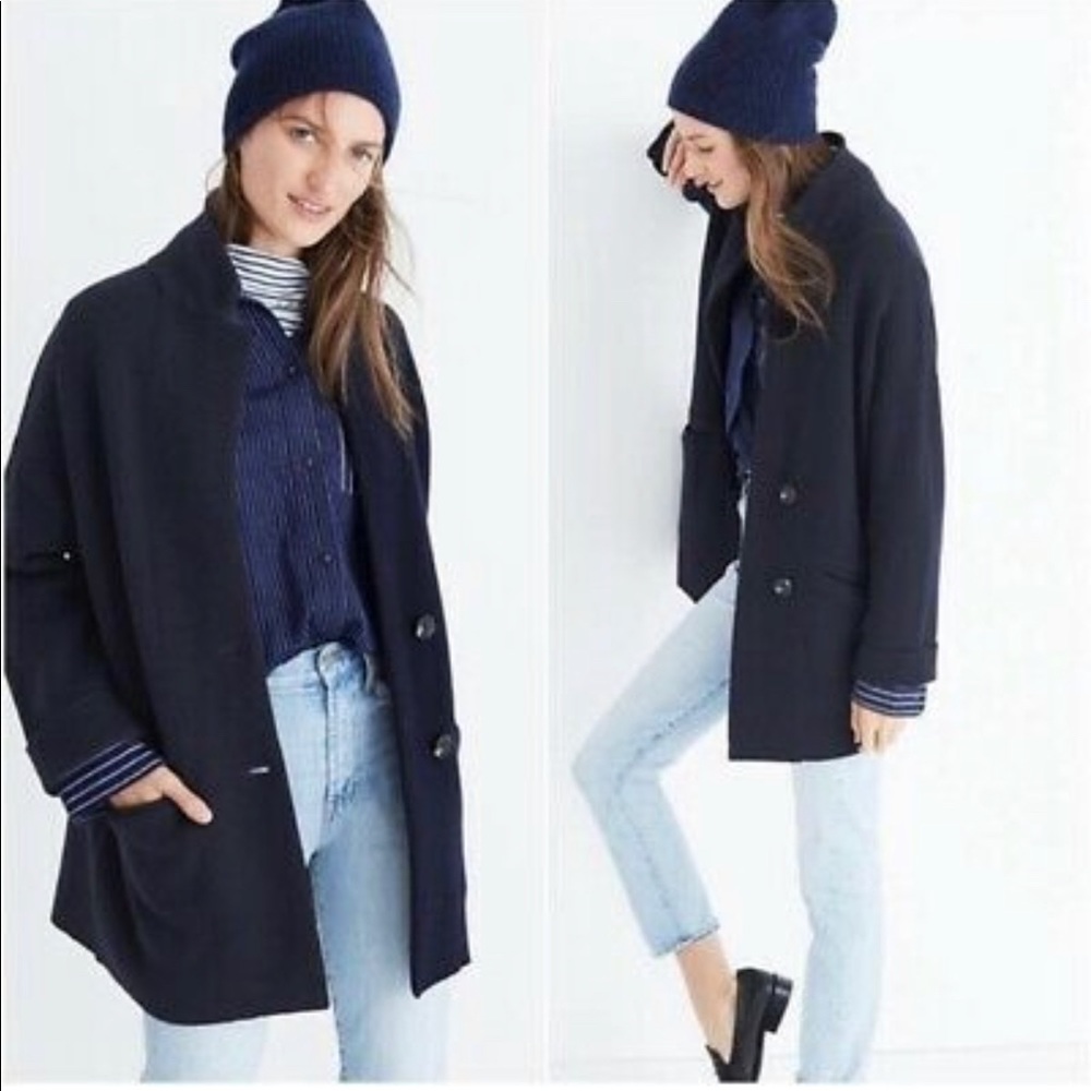 Madewell Cocoon Sweater Blazer